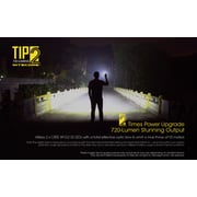 Nitecore Tip2 720 Lumen Usb Rechargeable Edc Keychain Flashlight With Lumentac Charging Cable