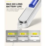 Baseus Led Wireless Magnetic Stepless Dimming Charging Desk Lamp Pro White