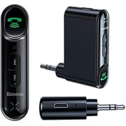 Baseus Qiyin AUX Car Bluetooth Receiver Black With Hand-free Call