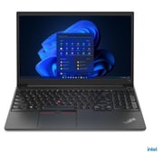 Lenovo ThinkPad E15 Gen 4 (2022) Laptop - 12th Gen / Intel Core i5-1235U / 15.6inch FHD / 512GB SSD / 8GB RAM / Windows 10 Pro / English Keyboard / Black / International Version - [21E6007YGR]