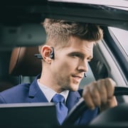 Shokz C102 OpenComm Wireless In Ear Headset Black