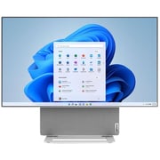 Lenovo Yoga AIO 7 27ARH7 (2022) Desktop - AMD Ryzen 7-6800H / 27inch UHD / 1TB SSD / 16GB RAM / 8GB AMD Radeon RX 6600M Graphics / Windows 11 Home / English & Arabic Keyboard / Grey / Middle East Version - [F0GS000SAX]