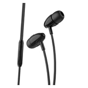 Porodo PB-STINEP-BK Wired In Ear Headset Black