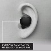 Sony WF-C500 Truly Wireless In-Ear Earbuds with Mic, Black