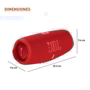JBL Charge5 Bluetooth Speaker Red