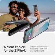Spigen Air Skin Designed For Samsung Galaxy Z Flip 4 Case Cover (2022) - Crystal Clear