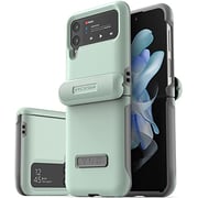 Vrs Design Terra Guard Modern [hinge Protection] Designed For Samsung Galaxy Z Flip 4 Case Cover (2022) - Mint
