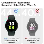 Spigen Liquid Air Armor Designed For Samsung Galaxy Watch 5 Case 44mm - Matte Black
