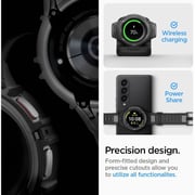Spigen Rugged Armor Pro Galaxy Watch Pro Band With Case 45mm Black