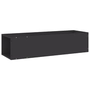 Vidaxl Tv Cabinet Grey 100x24x32 Cm Engineered Wood