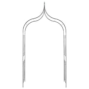 Vidaxl Garden Arch Spike Design Climbing Plants Dark Green