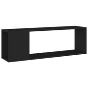 Vidaxl Tv Cabinet Black 100x24x32 Cm Engineered Wood