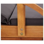 vidaXL Sun Lounger with Cushion