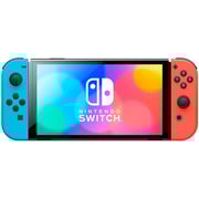 Nintendo Switch HWSC-8834092023 OLED Console 64GB Neon Blue/Red Middle East Version