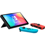 Nintendo Switch HWSC-8834092023 OLED Console 64GB Neon Blue/Red Middle East Version