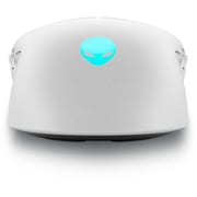 Dell Alienware Tri-Mode Wireless Gaming Mouse Lunar Light