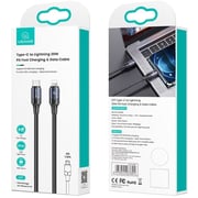 Usams USB-C To Lightning Cable 1.2m Black
