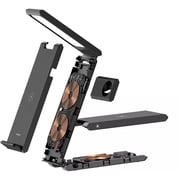 Usams 3 In 1 Wireless Charging Stand With Lamp Black