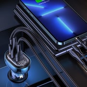 Usams BXLACCTC01 Car Charger Kit Transparent