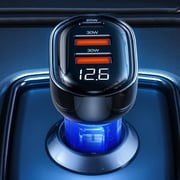 Usams BXLACCTC01 Car Charger Kit Transparent