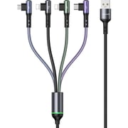 Usams 4 In 1 USB Cable 1.2m Black