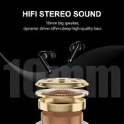 QCY HT03 True Wireless Earbuds With 4 Microphones Hybrid Active Noise Cancelling Bluetooth V5.1 White