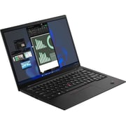 Lenovo Thinkpad X1 Carbon Gen 10 (2022) Laptop - 12th Gen / Intel Core i7-1255U / 14inch WUXGA / 512GB SSD / 16GB RAM / Windows 11 Pro / English & Arabic Keyboard / Black / Middle East Version - [21CB003EGR]