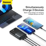 Baseus Bipow Pro Fast Charge Power Bank - 20000mah, 22.5w, 2xusb Qc3.0, Usb-c Pd 18w