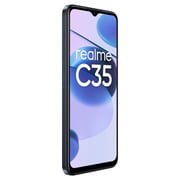 ريلمي C35 4 جيجابايت 128 جيجابايت ثنائي الشريحة هاتف ذكي أسود