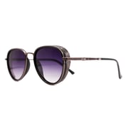 Raypolo Sunglass S31611 C56 Size 57 Pilot Black Polarized Unisex