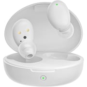 QCY T16 True Wireless Earbuds With 4 Microphone & Cvc8.0 Noise Cancelling In-ear Headphone Touch Control Ultra-low Latency Headset Bluetooth 5.2 Type-c Fast Charge - White