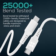 Promate Ultra Fast USB C to USB C Cable 2m White