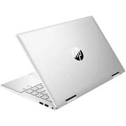 HP Pavilion X360 2 in 1 Laptop - 11th Gen Core i7 2.8GHz 8GB 512GB Shared Win11 14inch FHD Silver Arabic/English Keyboard 14DY0009NE (2022) Middle East Version