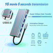 V Walk VW-CCEXE14 11-in-1 USB-C Hub Grey