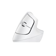 Logitech Lift Vertical Ergonomic Mouse Off White