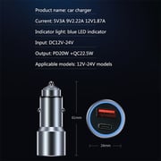Maxguard Veloce Series Dual Port Car Charger Silver