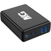 Maxguard Veloce Series 4 Port Charger Black