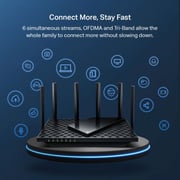 TPLink Archer AXE75 AXE5400 Tri-Band Gigabit Wi-Fi 6E Router