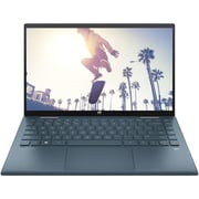 HP X360 14EK0015 2 in 1 Laptop - Core i5 0.9GHz 8GB 512GB Shared Win11Home 14inch FHD Blue English/Arabic Keyboard- Middle East Version