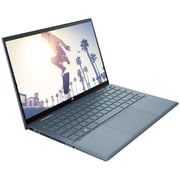 HP X360 14EK0015 2 in 1 Laptop - Core i5 0.9GHz 8GB 512GB Shared Win11Home 14inch FHD Blue English/Arabic Keyboard- Middle East Version