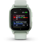 Garmin 010-02701-12 Venu Sq 2 Smart Watch Metallic Mint Aluminium/Cool Mint