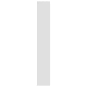 vidaXL Book Cabinet White 40x30x189 cm Engineered Wood