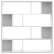 vidaXL Room Divider/Book Cabinet White 110x24x110 cm Engineered Wood