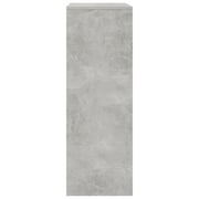 vidaXL Sideboard with 6 Drawers Concrete Grey 50x34x96 cm Engineered Wood