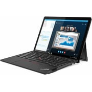 Lenovo ThinkPad X12 20UW0012US Detachable Laptop Core i5-1130G7 1.80GHz 16GB 512GB SSD Intel Iris Xe Graphics Win10 Pro 12.3inch FHD Black English Keyboard- International Version