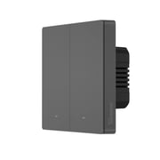Sonoff M5-2C-86 SwitchMan 2 Gang Smart Wall Switch Remote/ Voice Control Dim Gray