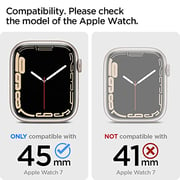 Spigen Liquid Air Pro designed for Apple Watch Series 7 (45mm) Case with Band - Black