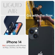 Spigen Liquid Air designed for iPhone 14 case cover - Navy Blue