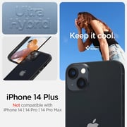 Spigen Ultra Hybrid designed for iPhone 14 Plus case cover - Frost Black