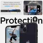 Spigen Ultra Hybrid designed for iPhone 14 Plus case cover - Frost Black